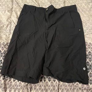 Black Lululemon Men’s Dress Shorts- Size 34